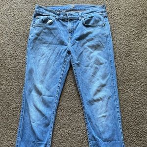 74amk jeans light blue